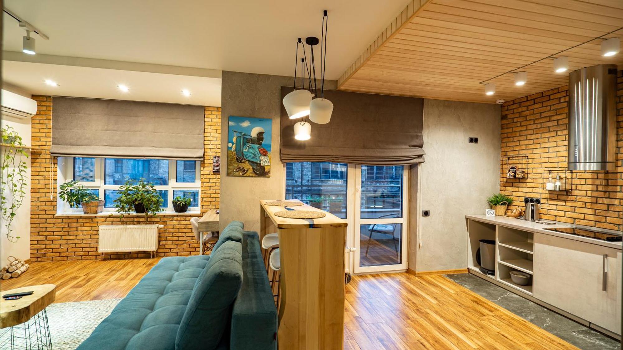 Loft Apartment Near Smart Plaza Polytech Kyiv Exterior photo